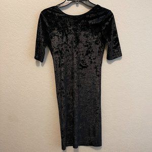 Black Velvet Dress